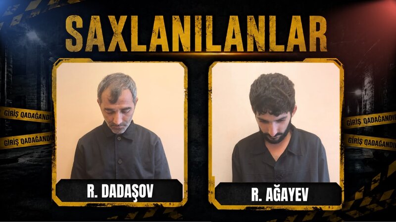 Göyçayda silsilə oğurluqlar edən qohumlar saxlanıldı