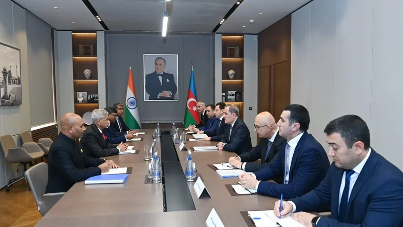 Azərbaycan və Hindistan XİN rəhbərləri görüşdü  -