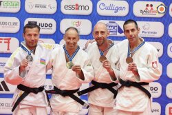 Azərbaycanın veteran cüdoçuları Avropa çempionatında daha 2 medal qazandılar