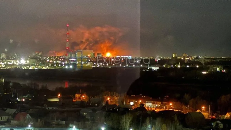 Ukrayna ordusu Omskda kimya zavoduna zərbə endirdi