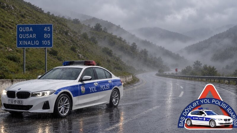 BDYPİ həftəsonu mövcud hava şəraiti ilə bağlı səfərə çıxan sürücüləri diqqətli olmağa çağırıb
