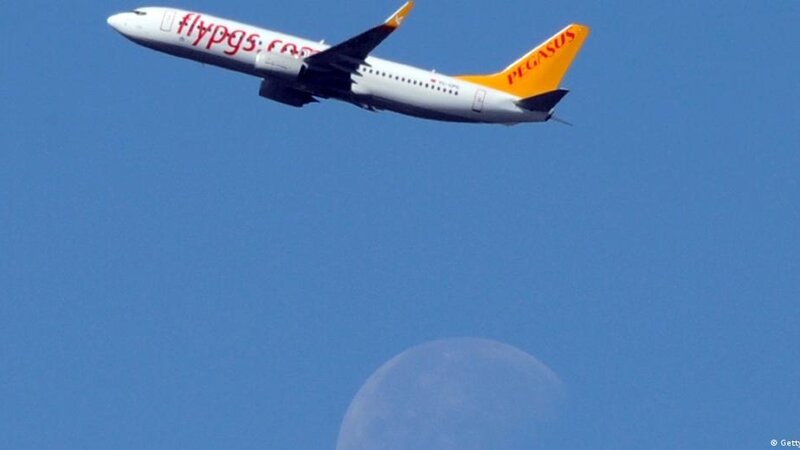 Frankfurtda "Pegasus" təyyarəsinin uçuşu dayandırılıb