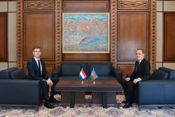 Azərbaycan və Niderland XİN rəhbərləri arasında təkbətək görüş başladı -