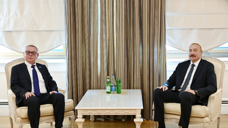 Prezident BMT-nin Terrorçuluqla Mübarizə İdarəsinin nümayəndəsi Aleksandr Zuyevi qəbul etdi