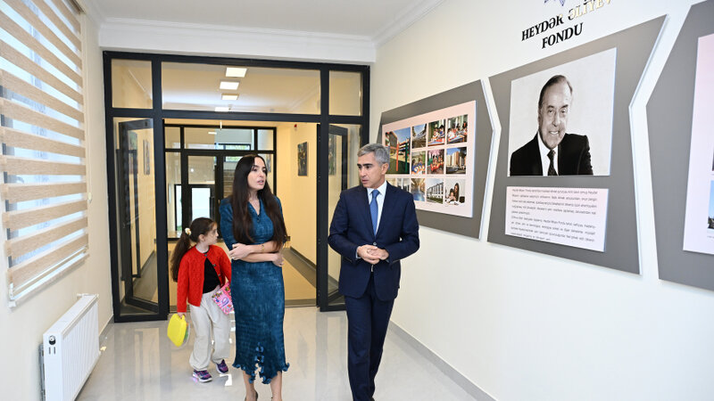 Şamaxı şəhərində Xınıslı körpələr evi-uşaq bağçasının açılışı oldu