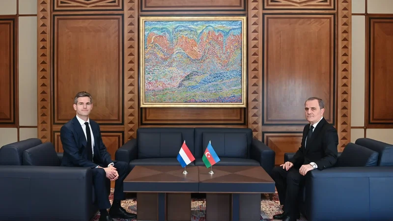 Azərbaycan və Niderland XİN rəhbərləri arasında təkbətək görüş başladı -