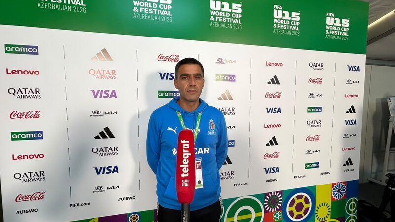 Azərbaycan millisinin baş məşqçisi: Hədəfimiz qrupu ikinci pillədə başa vurmaqdır