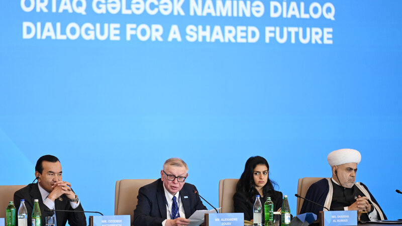 BMT rəsmisi: Dini və mədəni obyektlərin qorunması dinc birgəyaşayış üçün böyük əhəmiyyət daşıyır