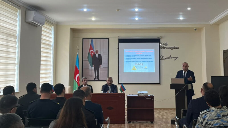 FHN radiasiya təhlükəsizliyinə dair növbəti tədbir keçirdi -