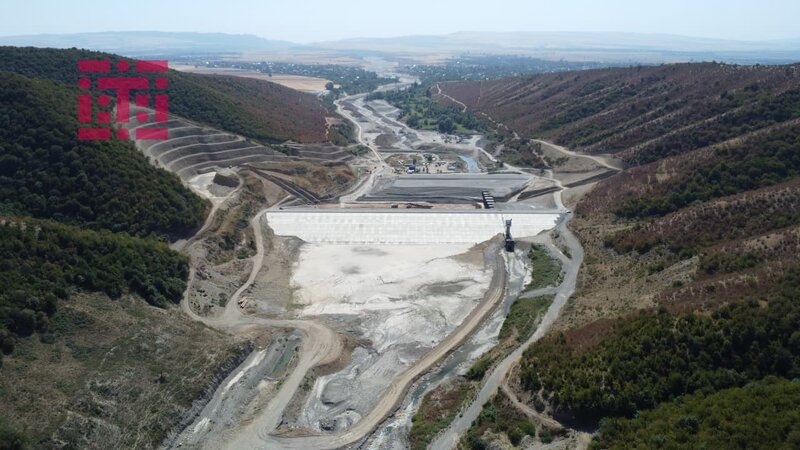 Qəbələdə Yengicə su anbarının tikintisi davam etdirilir