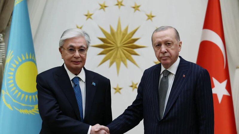 Ərdoğan Ankarada Tokayevlə görüşdü