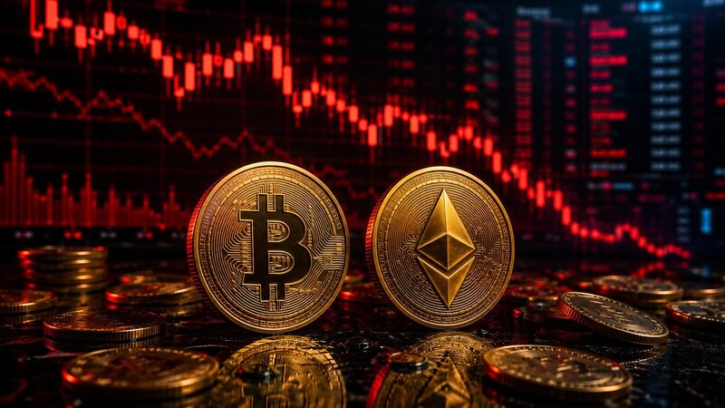 Kriptovalyuta bazarında kəskin çöküş: Milyonlarla dollar itirildi
