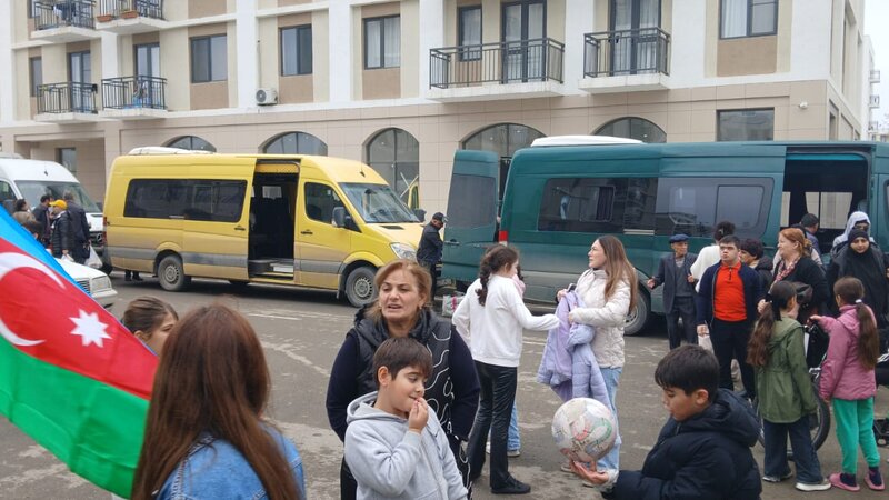 Növbəti köç karvanları Ağdam və Xocavənddə mənzil başına çatdı - FOTO