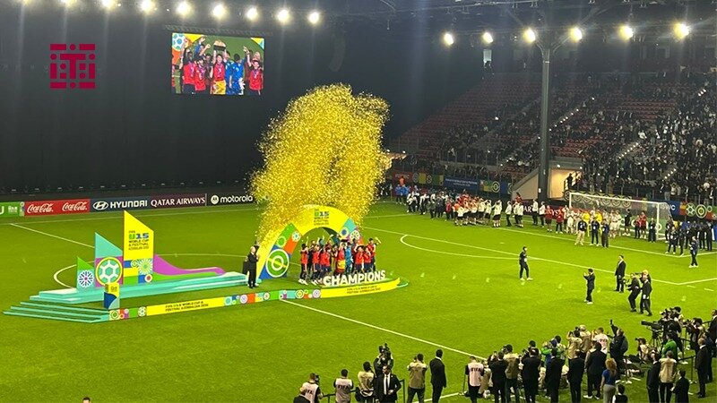 FIFA U-15 Dünya Çempionatının mükafatlandırma mərasimi baş tutdu
