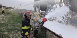 FHN-in Dövlət Yanğından Mühafizə Xidməti yanğın-taktiki təlim keçirdi -