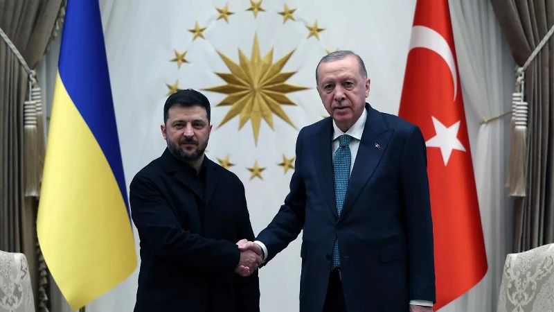 Zelenski İstanbulda Ərdoğanla görüşdü