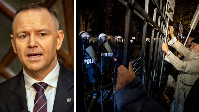 Hakim Polşa prezidentinin məhkəmə binasına girmək cəhdini “skandal” adlandırıb