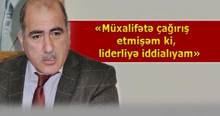 Pənah Hüseyn: “Vitrində görünməyən kəsimlə danışıqlar daha perspektivlidir” - MÜSAHİBƏ