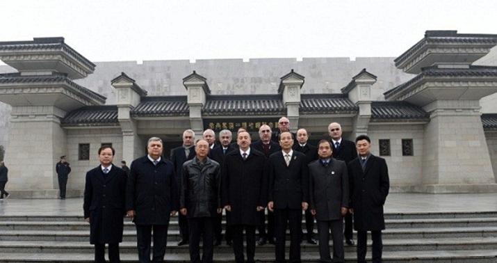 Prezident Çində görüşlər keçirdi