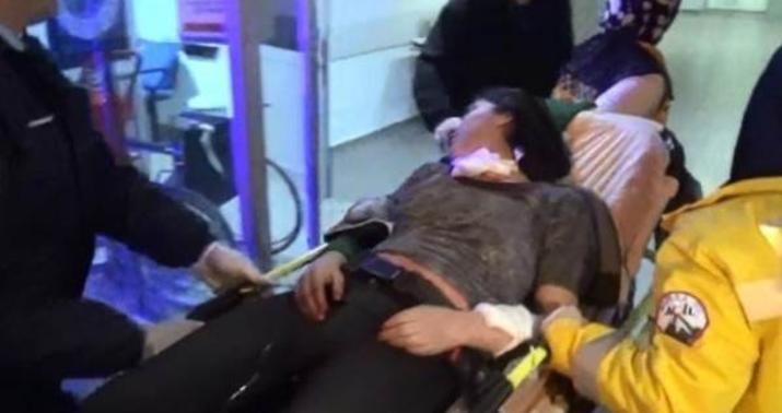 Sevgilisilə savaşdı, boğazını kəsdi