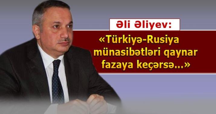 “Suriya problemi 2016-cı ildə həll edilə bilər” - MÜSAHİBƏ