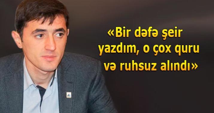 Tural Abbaslı:  “Ən istedadsız adamımızı dünya Eynşteyn kimi qəbul edər” – MÜSAHİBƏ
