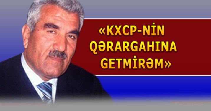 Ədalət Yusubov: “Partiya rəhbərliyi təkliflərimizi qulaqardına vurdu” - MÜSAHİBƏ