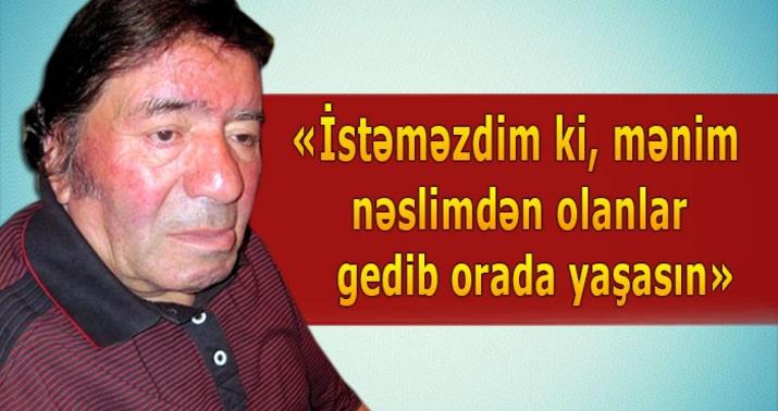 Musa Yaqub: “Ürəyim Türkiyə tərəfdədir” – MÜSAHİBƏ