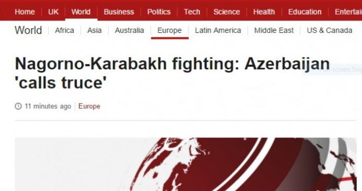 “BBC” Azərbaycan Müdafiə Nazirliyinin açıqlamasını şərh edib