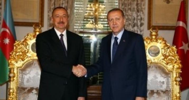 İstanbulda Türkiyə və Azərbaycan prezidentləri görüşdü
