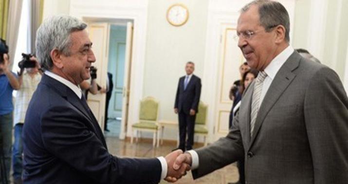 Lavrov Sarkisyanla Qarabağı müzakirə etdi