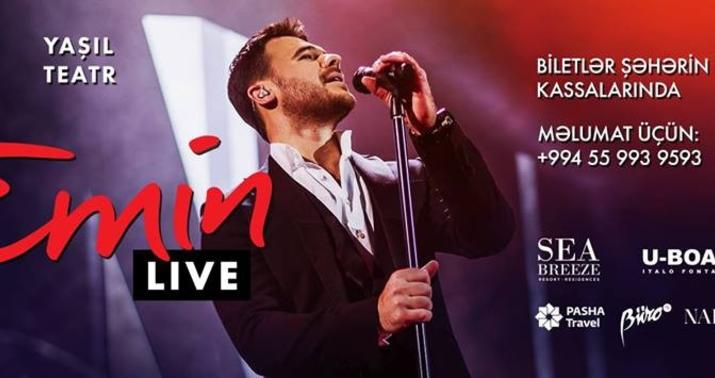 Emin Ağalarov Bakıda konsert verəcək