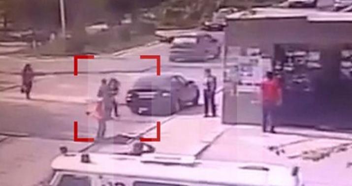 19 yaşlı qızın qaçırılma anı - VİDEO