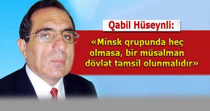“Həmsədrlər işğal faktını dillərinə gətirə bilmir” - MÜSAHİBƏ