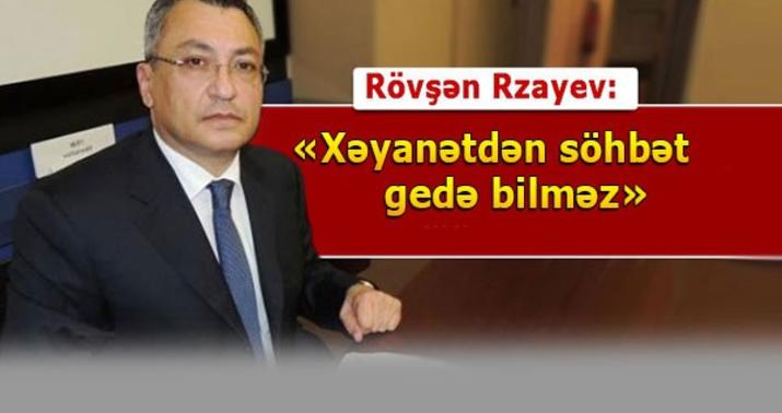Rövşən Rzayev: “Türkiyəli deputat dedi ki, səhv etmişəm” - MÜSAHİBƏ