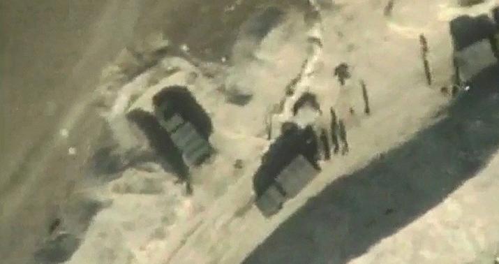 Cəbhədə erməni mövqeləri belə vuruldu - VİDEO