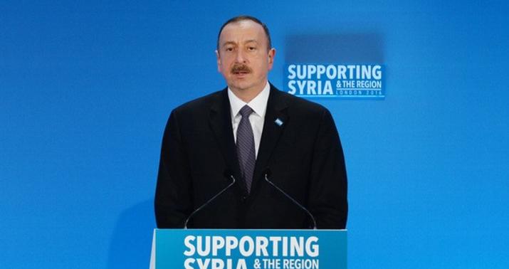 Prezidentin Londondakı çıxışı təqdir olundu