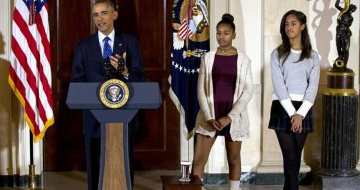 Obama: "Qızlarım bəzən qıcıqlanır”