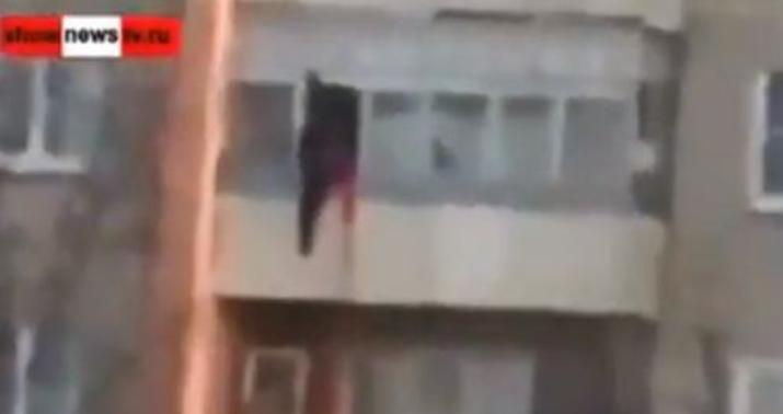 Sərxoş kişinin acı sonu - VİDEO/18+