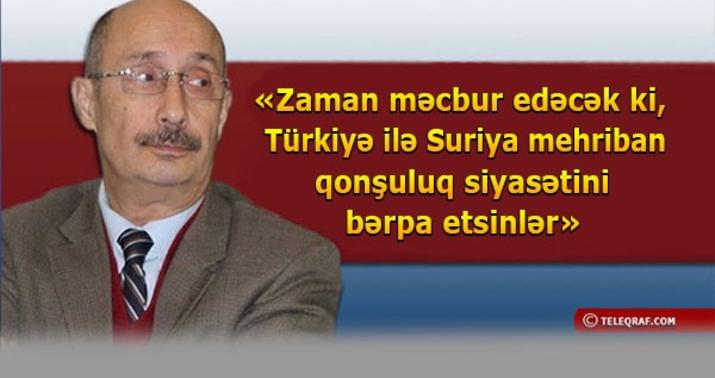 Zərdüşt Əlizadə: “Əsəd ölkənin böyük bir hissəsinə nəzarəti qaytarıb” - MÜSAHİBƏ