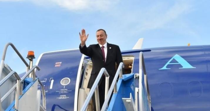 İlham Əliyev Almaniyaya gedir