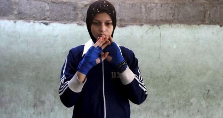 Pakistanlı qızların boks həvəsi - FOTOLAR