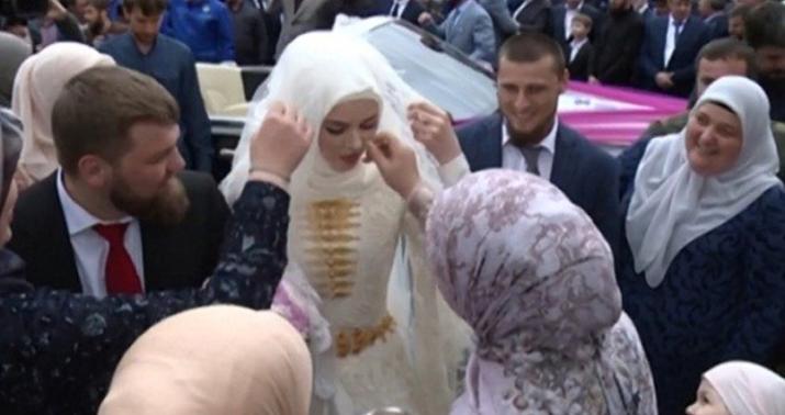 Kadırovların dəbdəbəli toyu – VİDEO