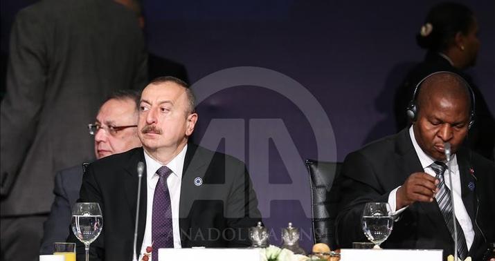 İlham Əliyev I Ümumdünya Humanitar Sammitində