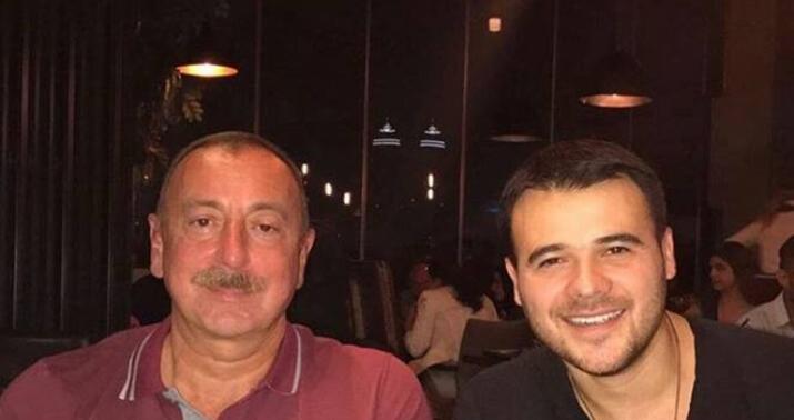 Emin Ağalarov İlham Əliyevlə şəkilini paylaşdı - FOTO