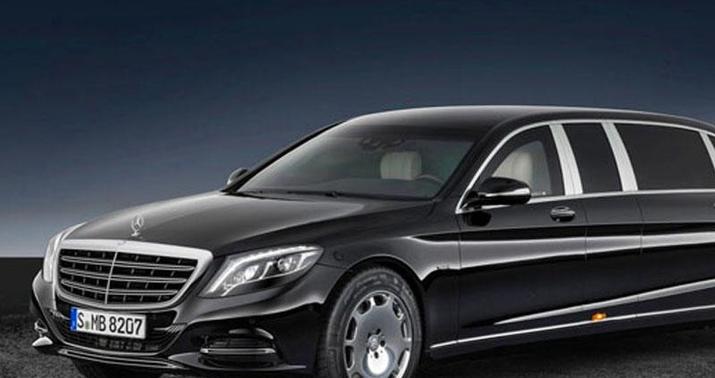 "Mercedes"dən zirehli limuzin - FOTO