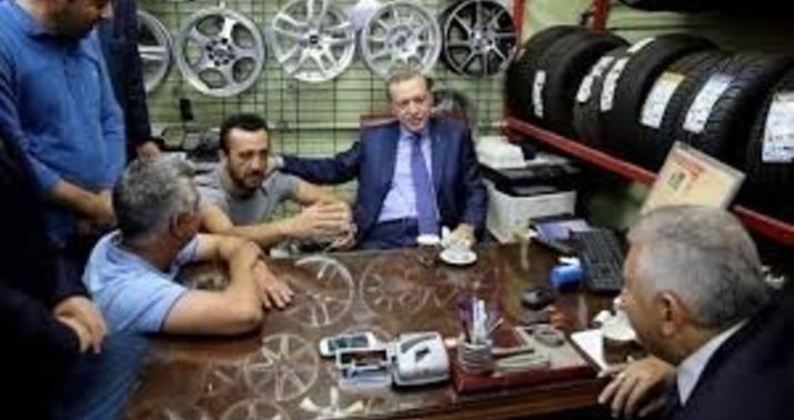 Ərdoğanla satıcı arasında maraqlı dialoq - VİDEO