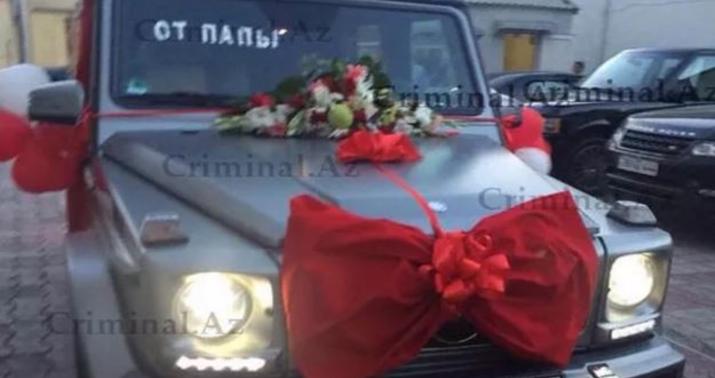 Bakıda ata qızının ad gününə “Qalendevagen” hədiyyə etdi - FOTO
