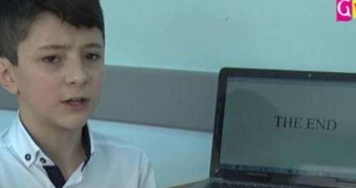 6-cı sinif şagirdinin inanılmaz bacarığı  – VİDEO