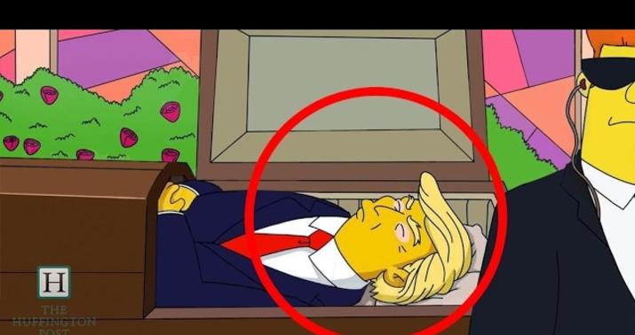 “Simpsonlar” Trampın “ölüm” xəbərini yaydı - VİDEO